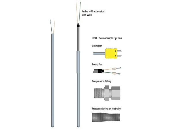 S80 Thermocouple Temperature Probes