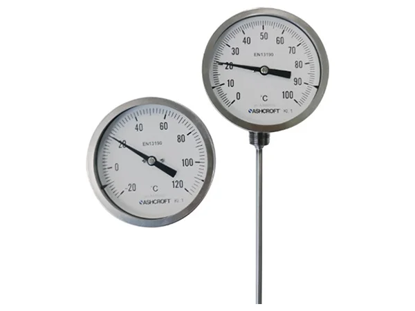 All Stainless Steel Bimetal Thermometer Model Fl