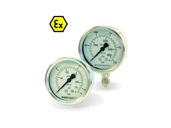 All stainless steel pressure gauge Model 5008