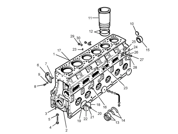 Diese Engine Spare Parts
