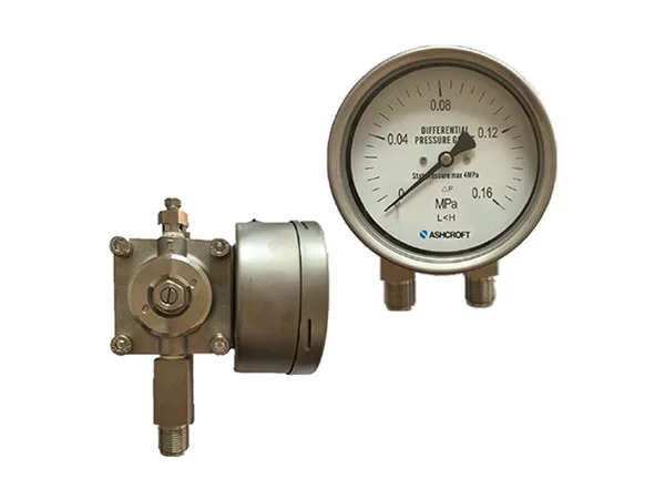 Stainless steel differential pressure gauge Model F5401 / F6401