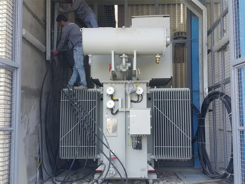 Transfer of Crushed Stone to  Copper